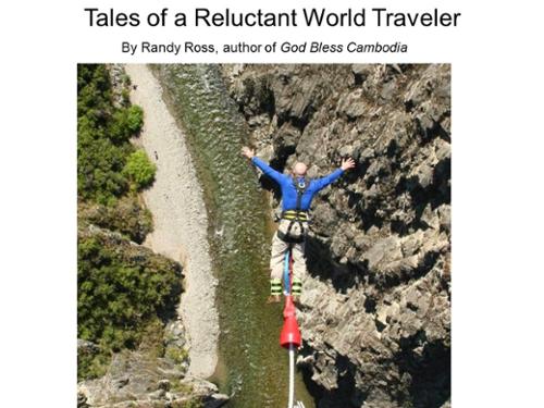 Randy Ross bungee jumping in New Zealand